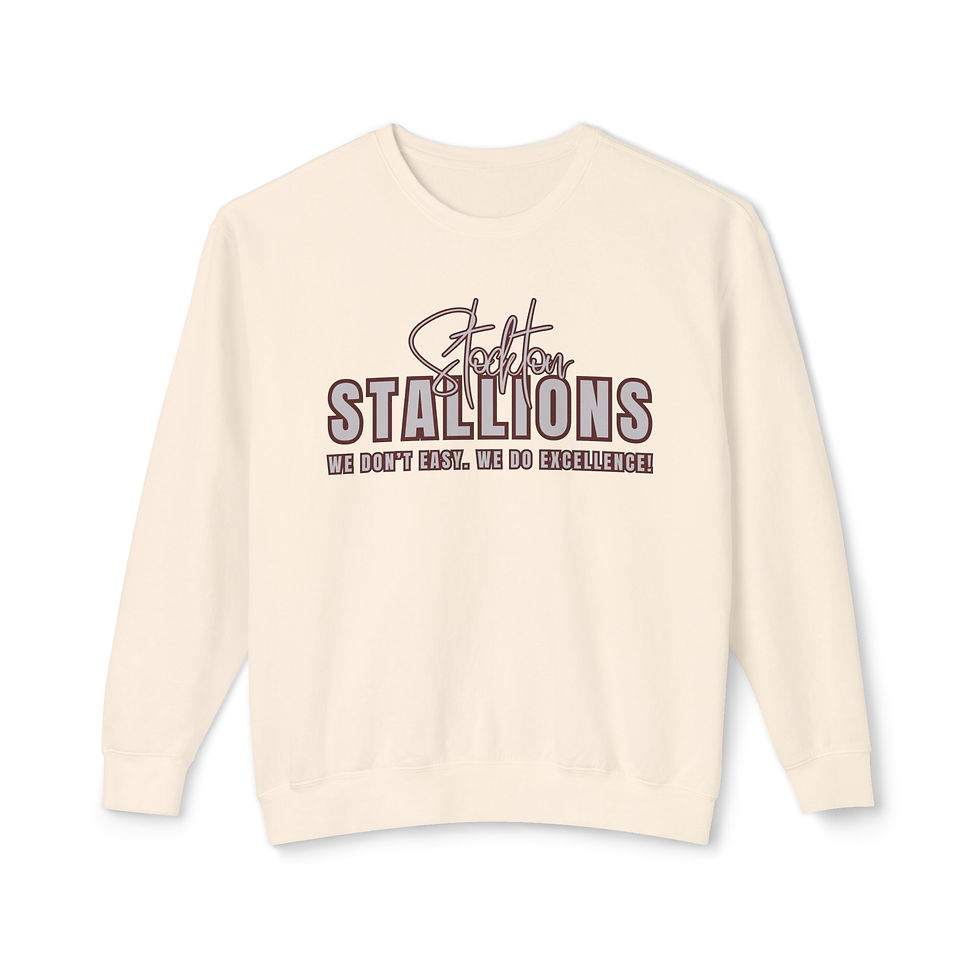 Thumbnail: Unisex Lightweight Crewneck Sweatshirt