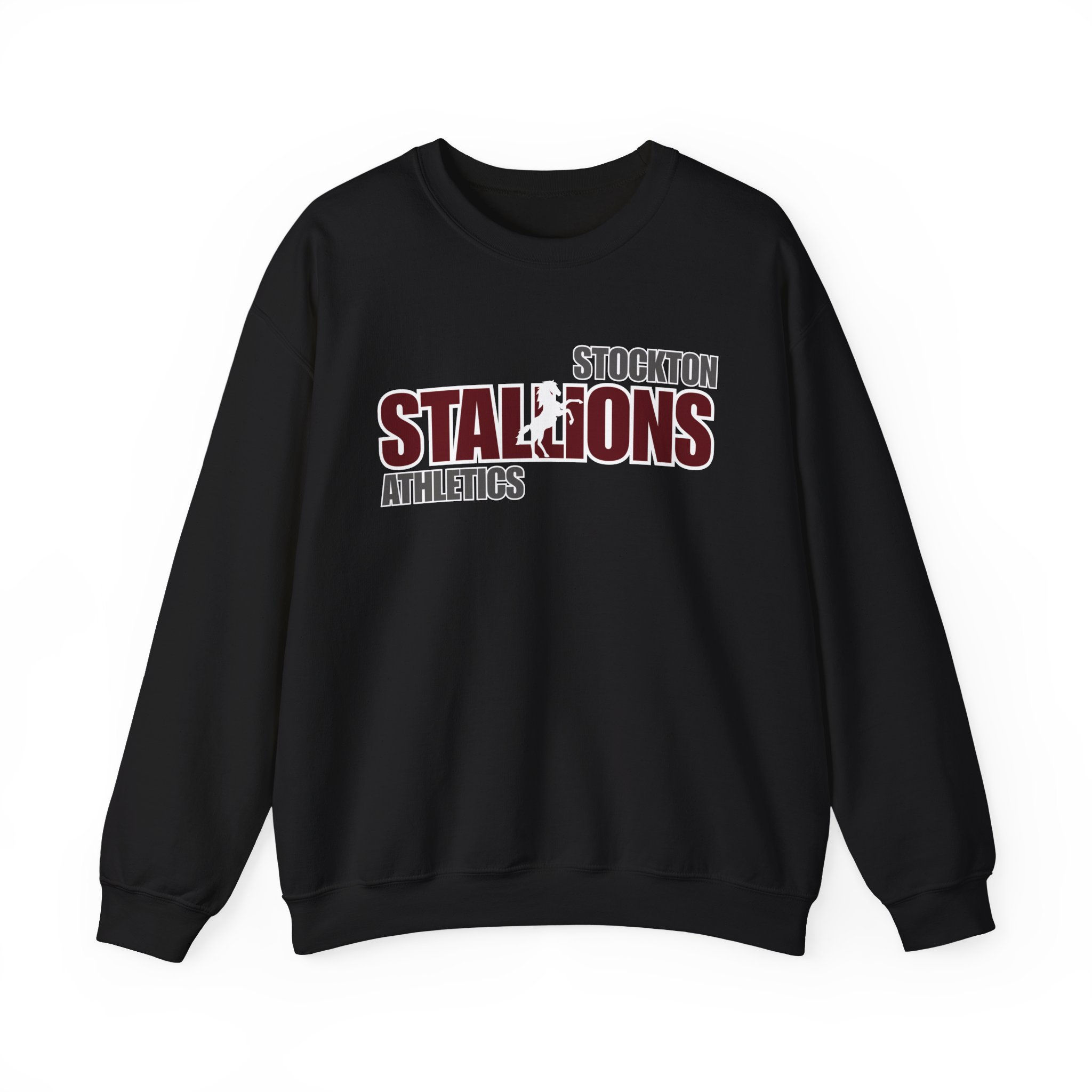 Stockton Athletics Crewneck Sweatshirt, Unisex Sweatshirt, Casual, Cozy Apparel