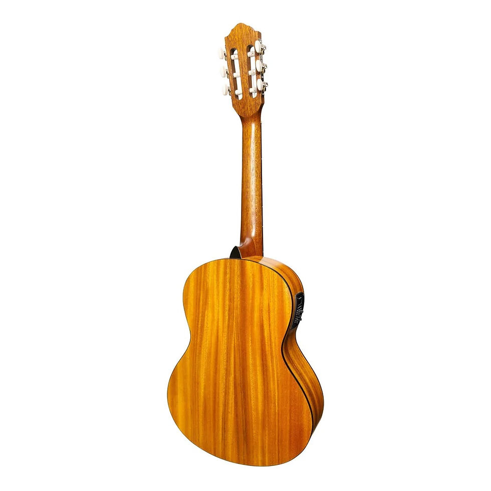 Thumbnail: MARTINEZ SLIM JIM 3/4 ELECTRIC CLASSICAL GUITAR PACK W/PICK-UP & TUNER
