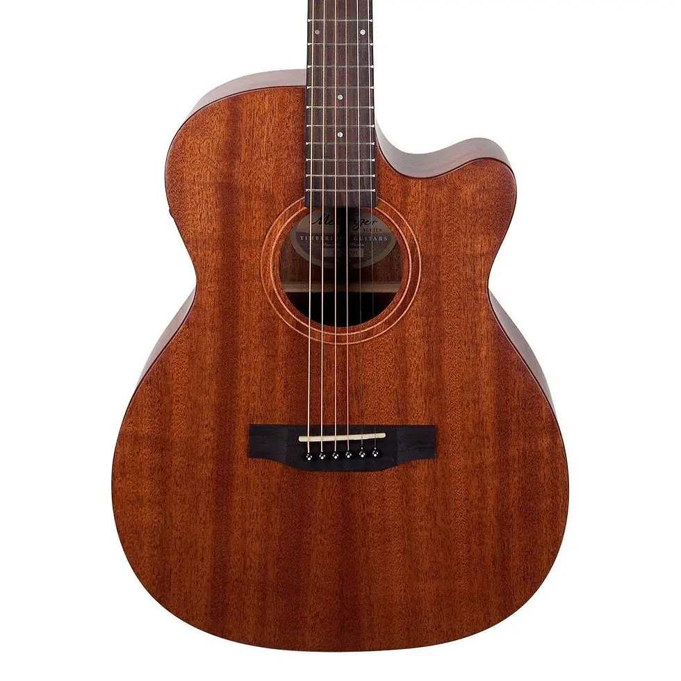 Thumbnail: TIMBERIDGE 'MESSENGER SERIES' MAHOGANY SOLID TOP ACOUSTIC-ELEC SMALL BODY