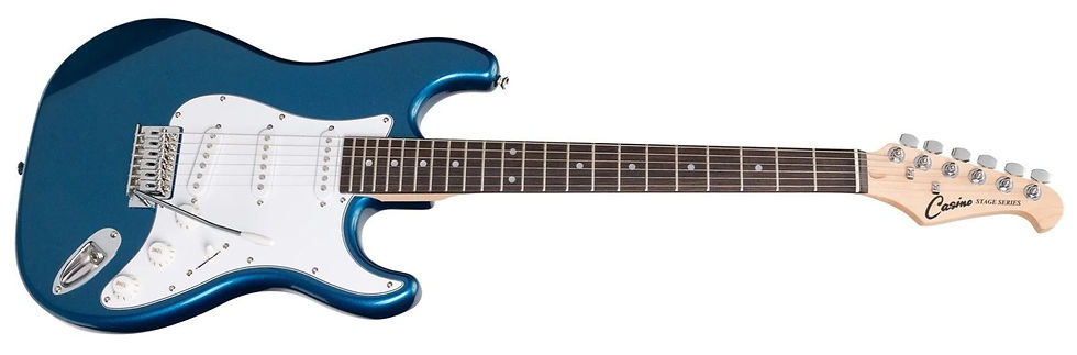 Thumbnail: CASINO ST-STYLE ELECTRIC GUITAR SET METALLIC BLUE