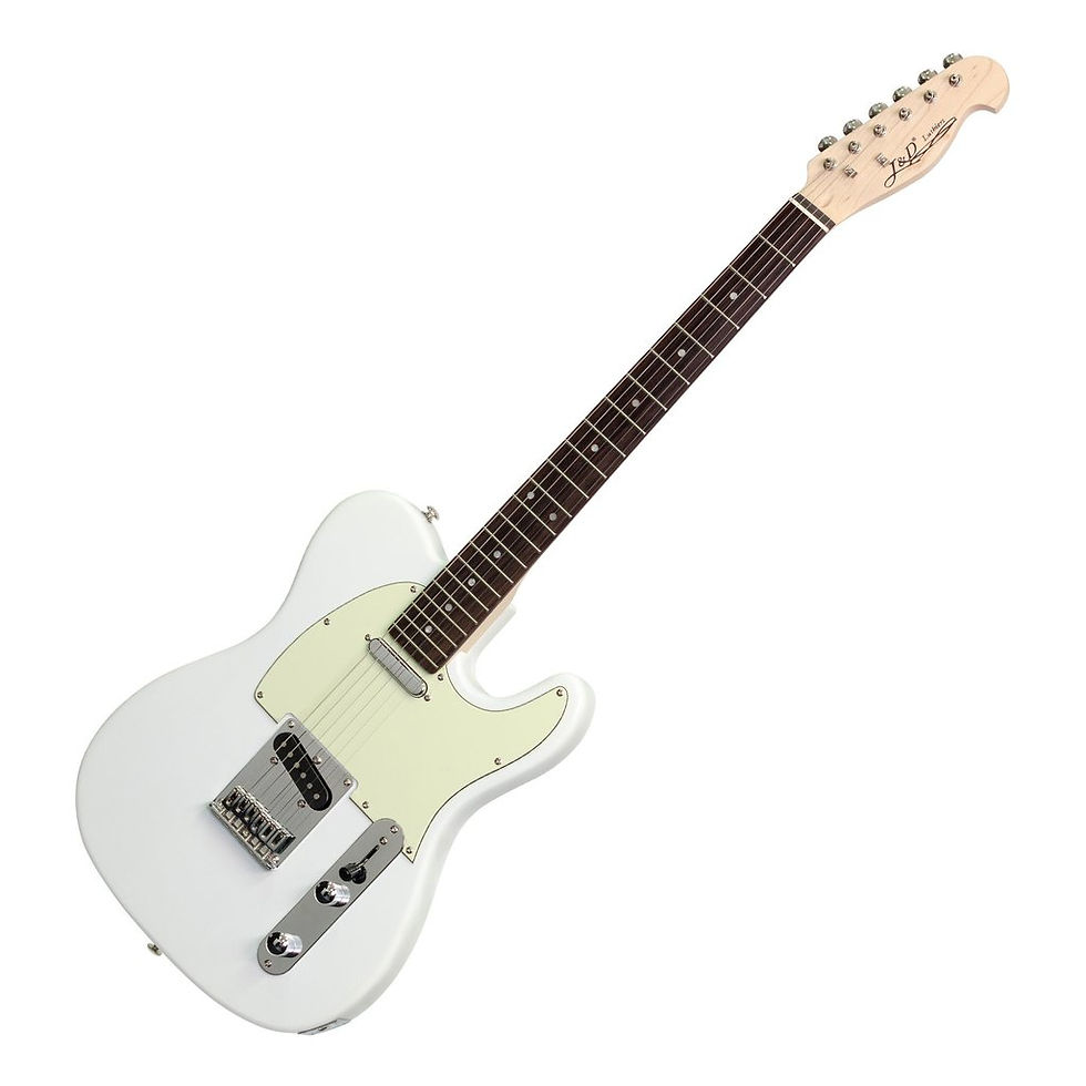 Thumbnail: J&D LUTHIERS TL-STYLE ELECTRIC GUITAR WHITE