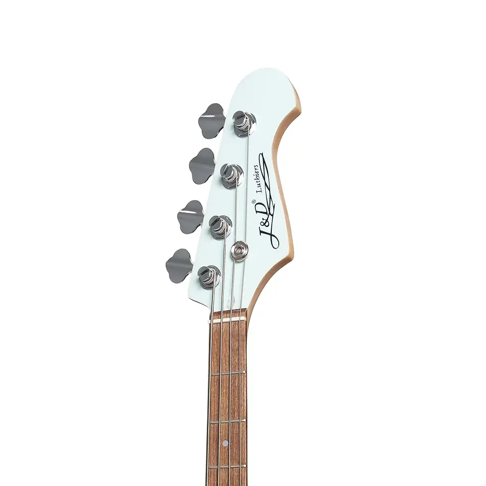 Thumbnail: J&D LUTHIERS 4-STRING JM-STYLE ELECTRIC BASS GUITAR LIGHT BLUE
