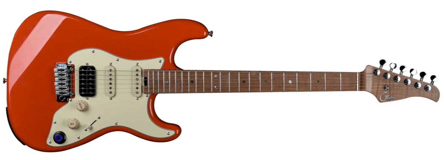MOOER GTRS P801 INTELLIGENT GUITAR FIESTA RED
