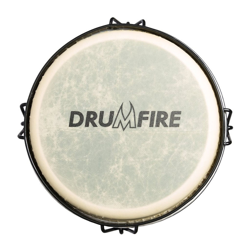Thumbnail: DRUMFIRE 8" TUNEABLE SYNTHETIC HEAD DJEMBE (MULTICOLOR)