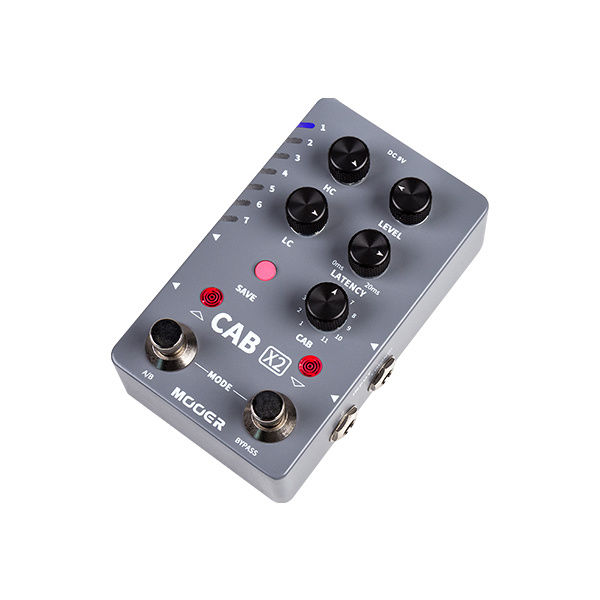 Thumbnail: MOOER DUAL FOOTSWITCH CABINET SIMULATOR X2 GUITAR EFFECTS PEDAL
