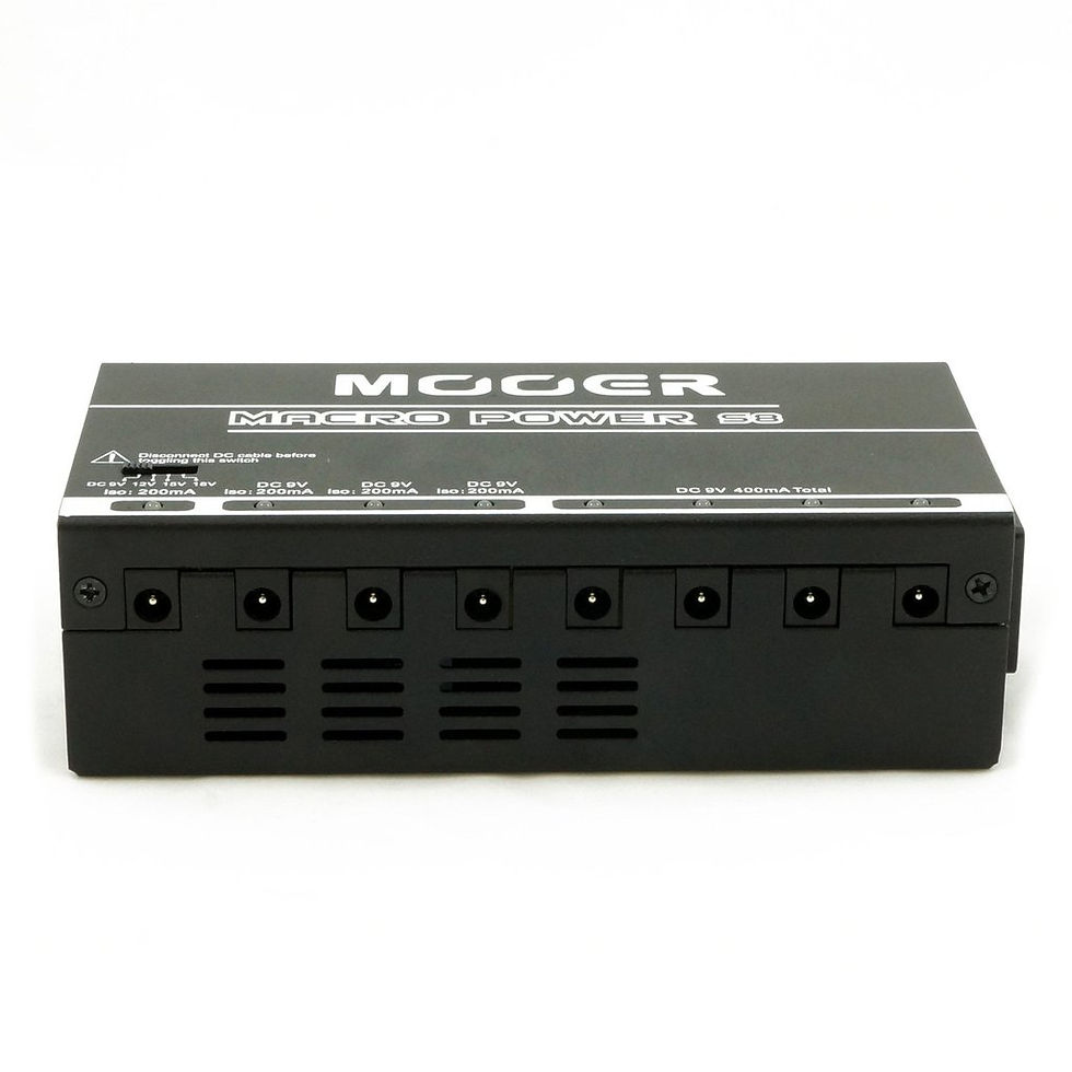 Thumbnail: MOOER MACROPOWER 8 PORT EFFECTS PEDAL POWER SUPPLY