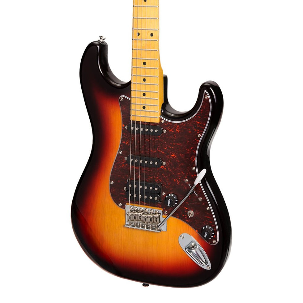 Thumbnail: J&D LUTHIERS ST-STYLE ELECTRIC GUITAR SUNBURST
