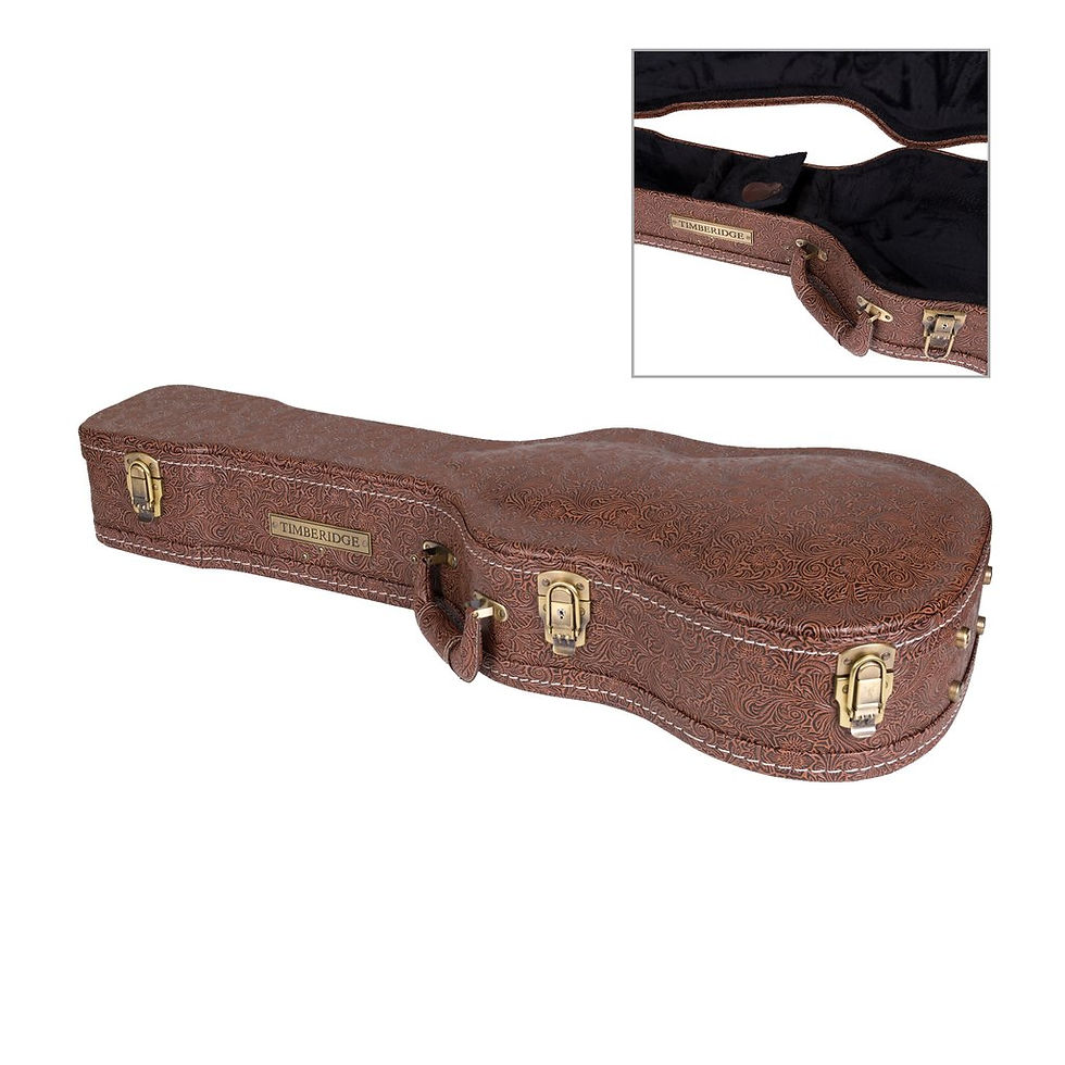 Thumbnail: TIMBERIDGE SERIES-1 SPRUCE SOLID TOP TRAVELLER MINI ACOUST-ELEC GUITAR NAT SATIN
