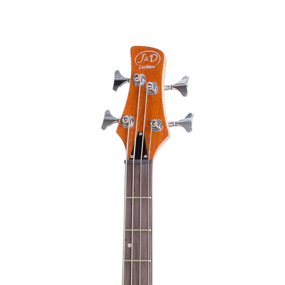 Thumbnail: J&D LUTHIERS 4-STRING T-STYLE CONTEMPORARY ACTIVE ELEC BASS GUITAR NATURAL SATIN