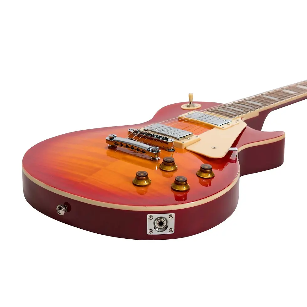 Thumbnail: J&D LUTHIERS LP-STYLE ELECTRIC GUITAR CHERRY SUNBURST