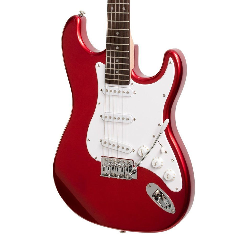 Thumbnail: CASINO ST-STYLE ELECTRIC GUITAR AND 10 WATT AMPLIFIER PACK CANDY APPLE RED