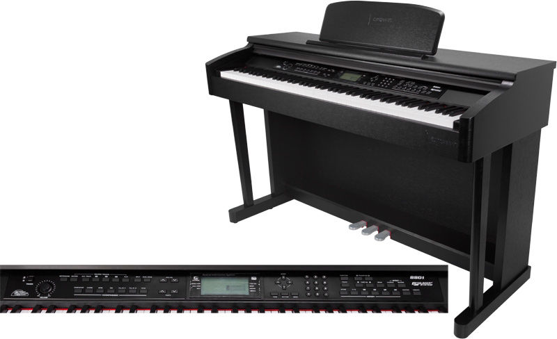 Thumbnail: CROWN CDP-8801 DIGITAL PIANO