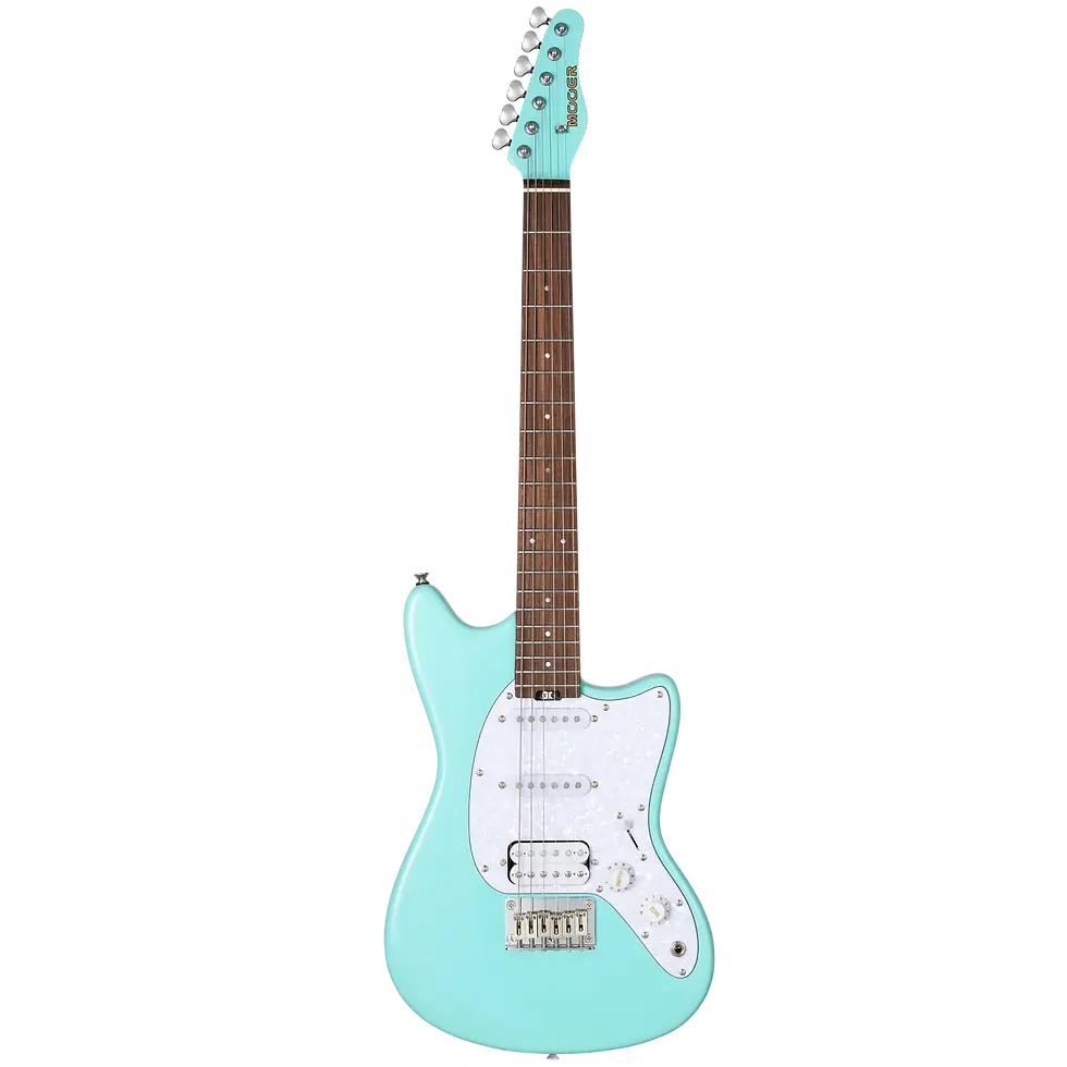 Thumbnail: MOOER MLT10 OFFSET LIGHT ELECTRIC GUITAR (CANDY BLUE)