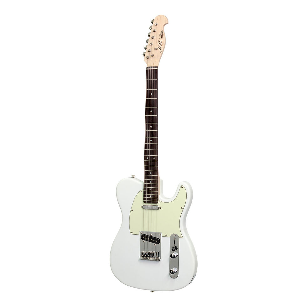 Thumbnail: J&D LUTHIERS TL-STYLE ELECTRIC GUITAR WHITE