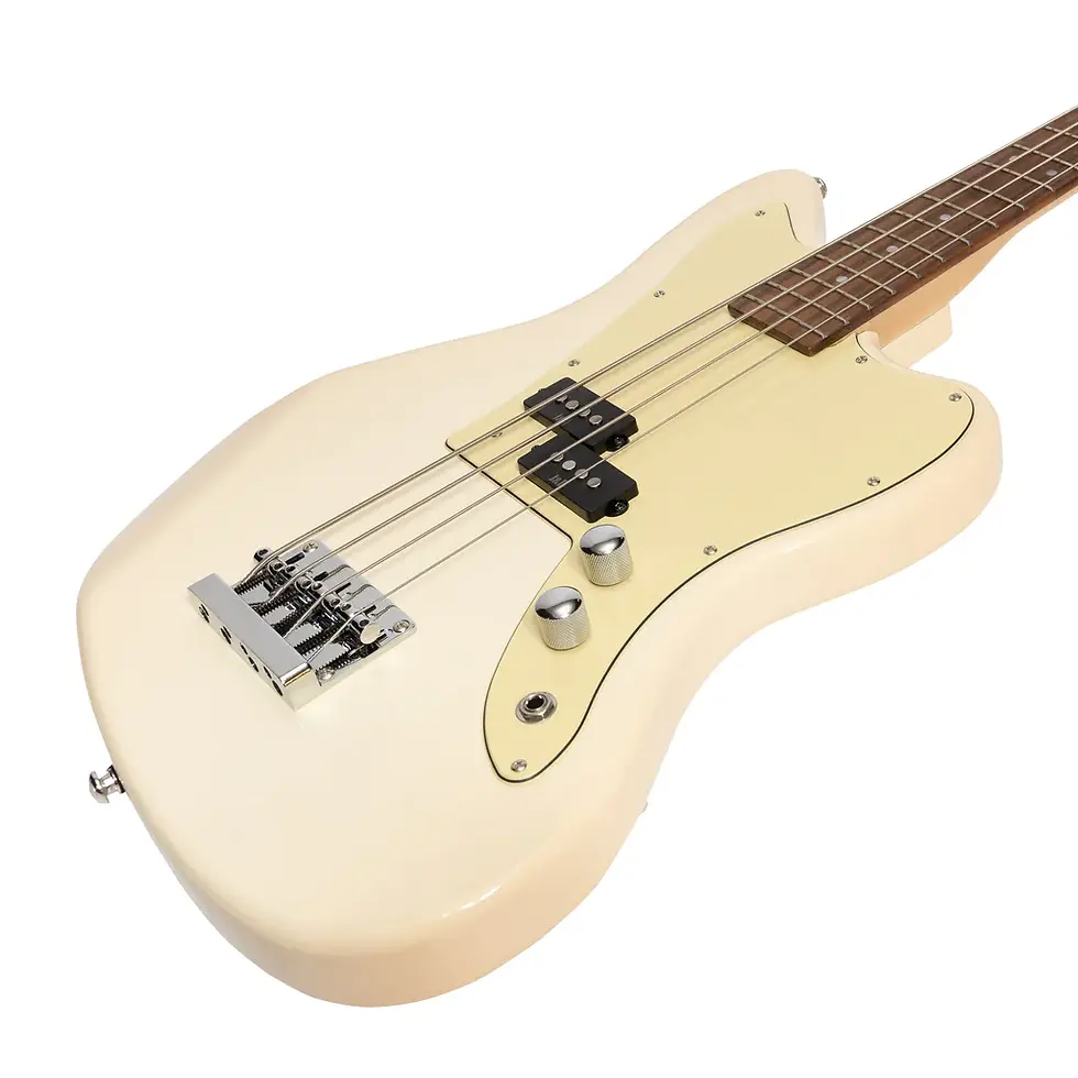 Thumbnail: J&D LUTHIERS 4-STRING JM-STYLE ELECTRIC BASS GUITAR CREAM