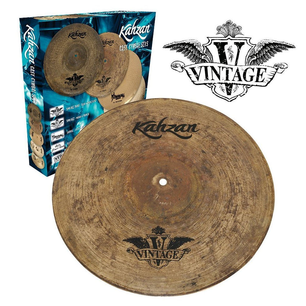 Thumbnail: Kahzan 'Vintage Series' Cymbal Pack 14"/18"/20"