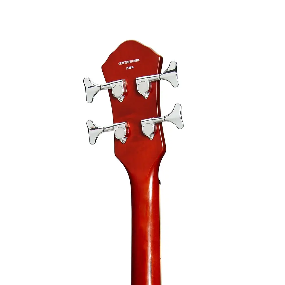 Thumbnail: J&D LUTHIERS 4-STRING VIOLIN-STYLE ELECTRIC BASS GUITAR HONEY BURST