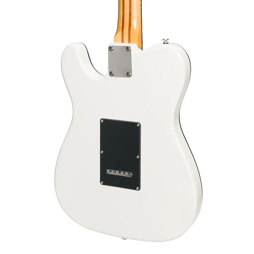 Thumbnail: J&D LUTHIERS DELUXE TE-STYLE ELECTRIC GUITAR WHITE