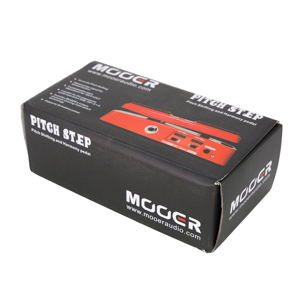 Thumbnail: MOOER PITCH STEP POLYPHONIC PITCH SHIFTER & HARMONISER GUITAR EFFECTS PEDAL