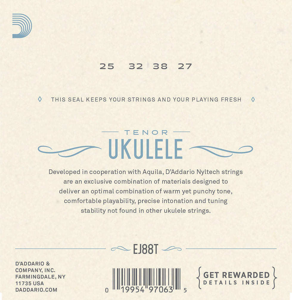 Thumbnail: D'ADDARIO EJ88T NYLTECH TENOR UKULELE STRINGS