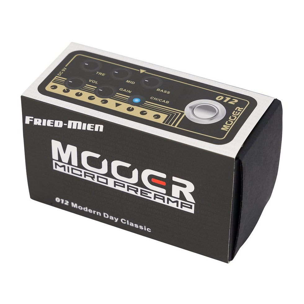 Thumbnail: MOOER FRIED-MIEN 012 AMERICAN BROWN SOUND DIGITAL MICRO PREAMP GUITAR FX PEDAL
