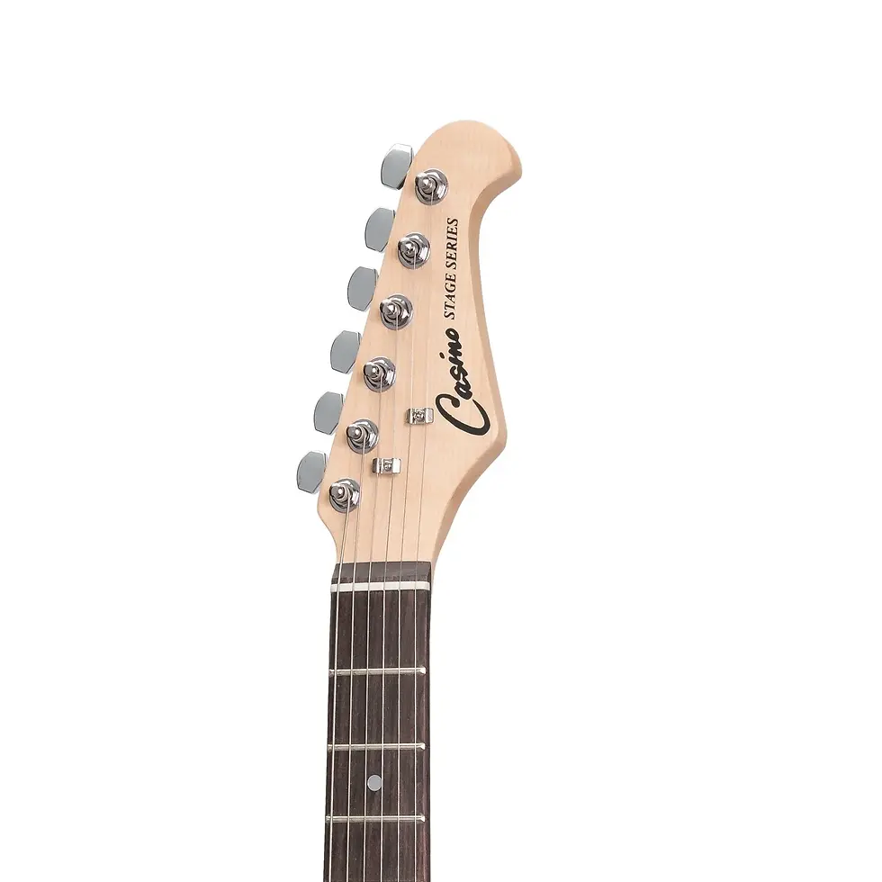 Thumbnail: CASINO ST-STYLE SHORT SALE ELECTRIC GUITAR & 10 WATT AMP PACK CANDY APPLE RED