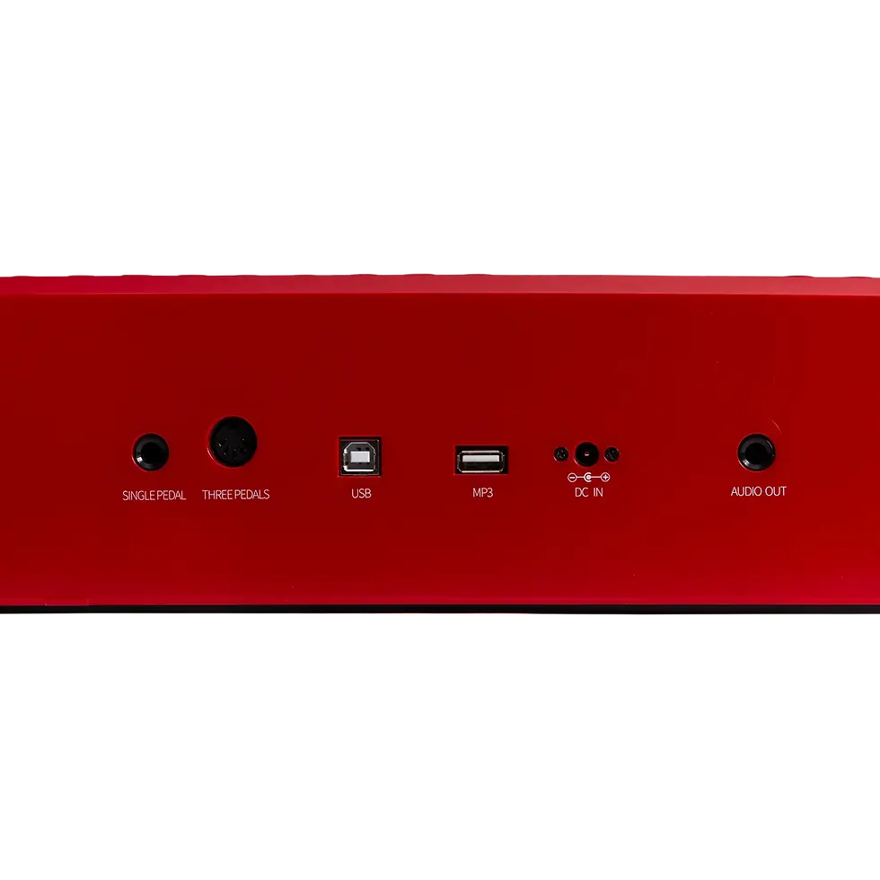 Thumbnail: CROWN CPP-811-BLK 88 NOTE PORTABLE DIGITAL PIANO (RED)