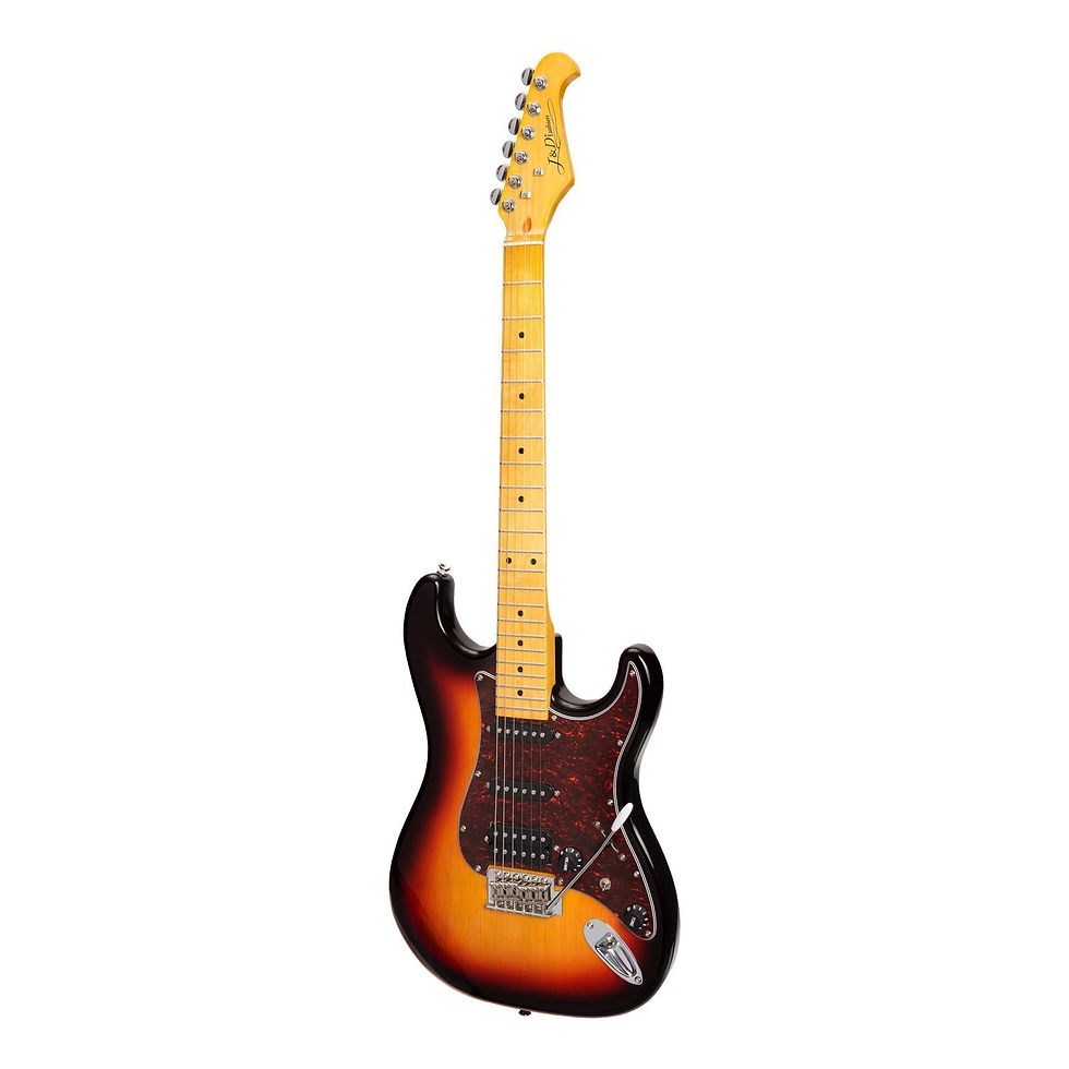 Thumbnail: J&D LUTHIERS ST-STYLE ELECTRIC GUITAR SUNBURST
