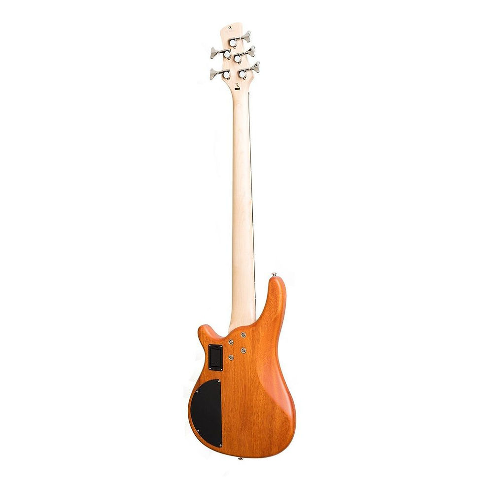 Thumbnail: J&D LUTHIERS 5-STRING T-STYLE CONTEMPORARY ACTIVE ELEC BASS GUITAR NATURAL SATIN