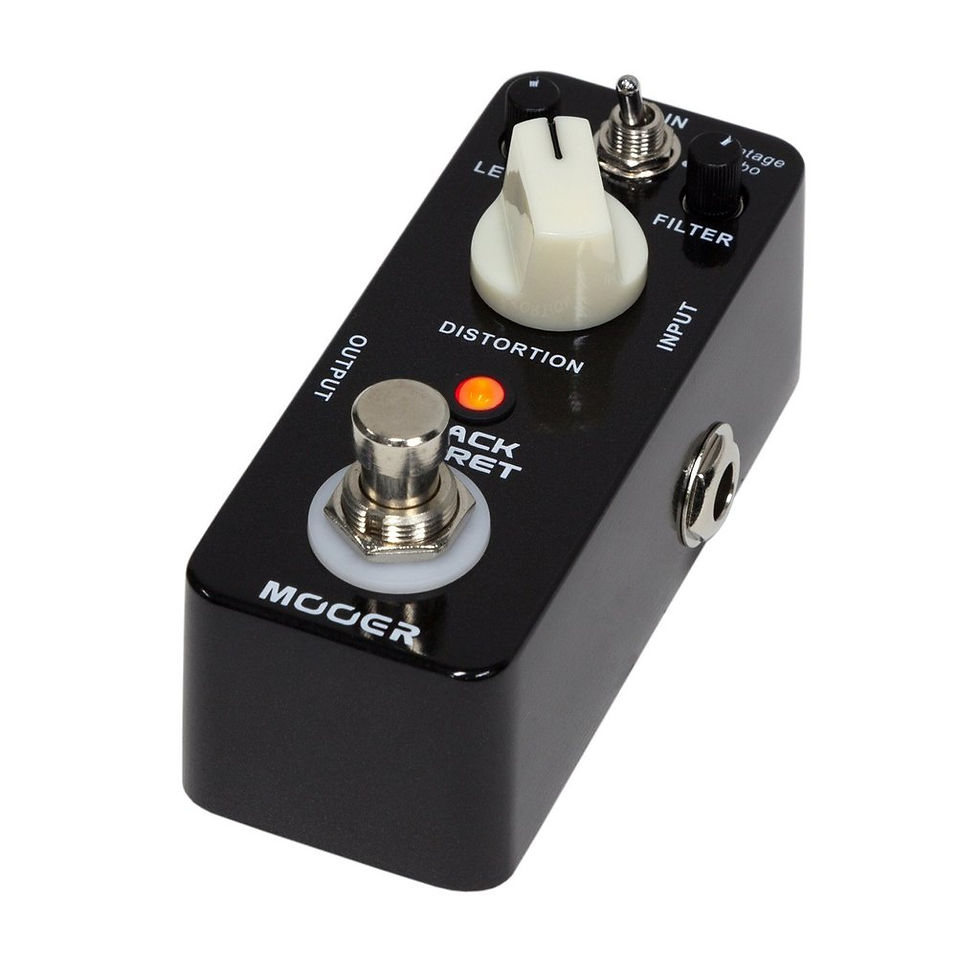 Thumbnail: MOOER BLACK SECRET VINTAGE & TURBO DISTORTION MICRO GUITAR EFFECTS PEDAL