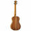 Thumbnail: TIKI 5 SERIES MAHOGANY SOLID TOP ELECTRO BARITONE UKULELE W/ HARD CASE NAT SATIN