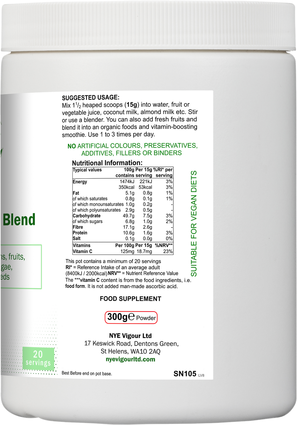Thumbnail: NYE Organic Green Blend