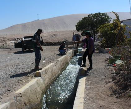 Labores de campo y recolección de muestras
