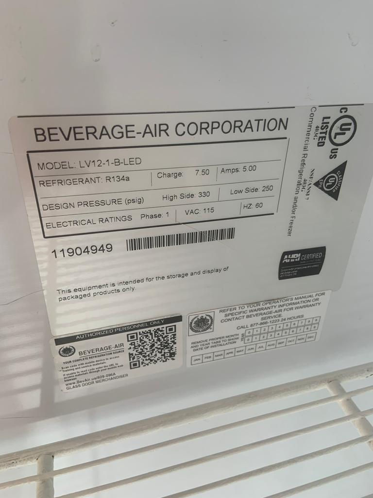 Thumbnail: BEVERAGE-AIR REFRIGERANT