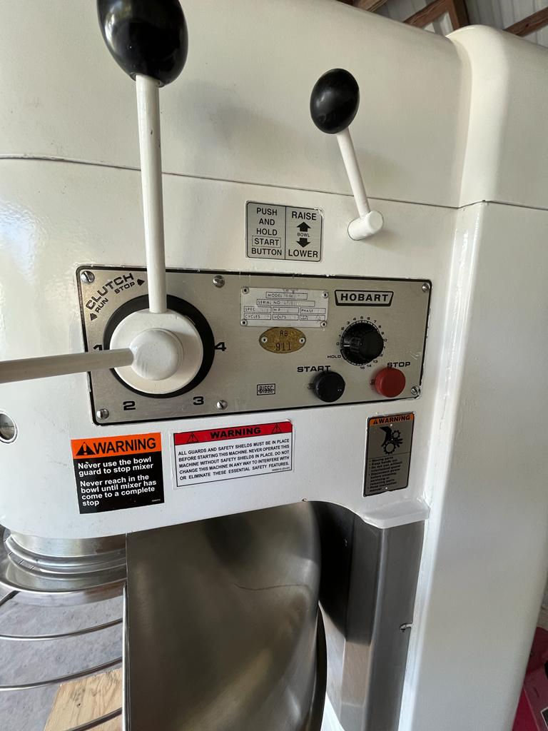 Thumbnail: USED HOBART MIXER 80 QT
