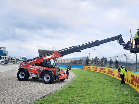 İSTANBUL'U F1 YARIŞINA MANITOU'LAR HAZIRLIYOR.