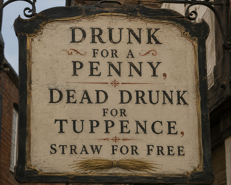 Gin Craze sign
