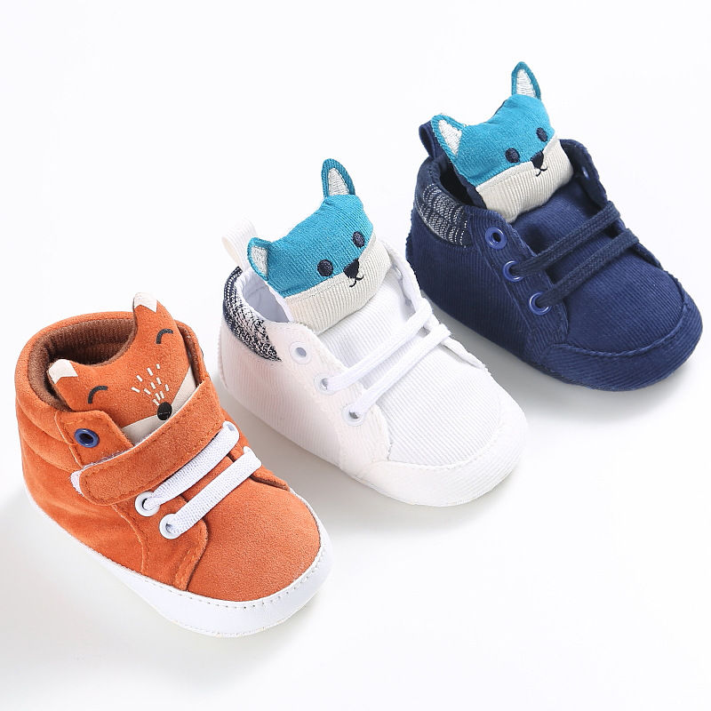 Cuddly Fox Toddler Shoes 0-1 Year