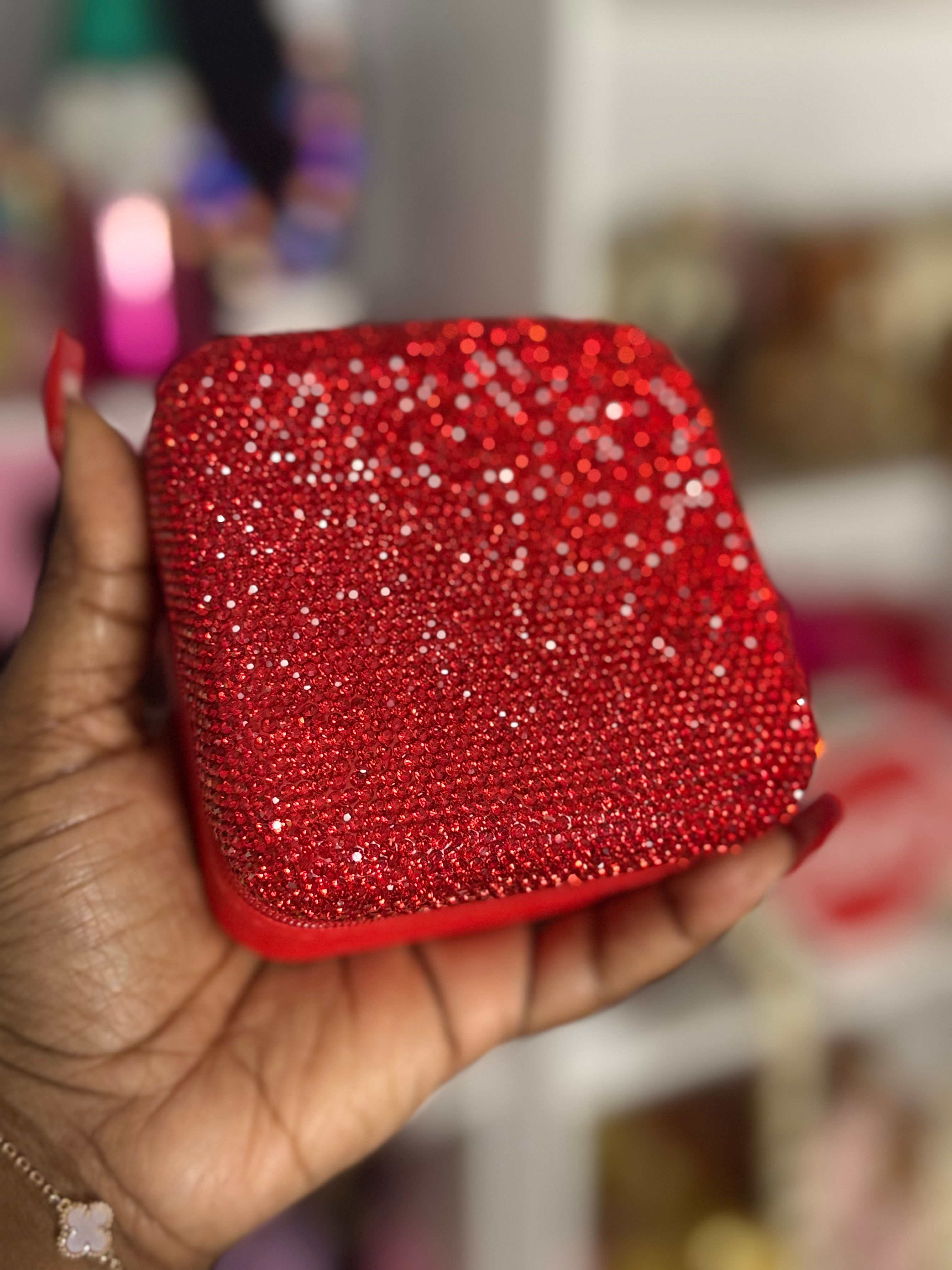 Red Bling Jewelry Box 