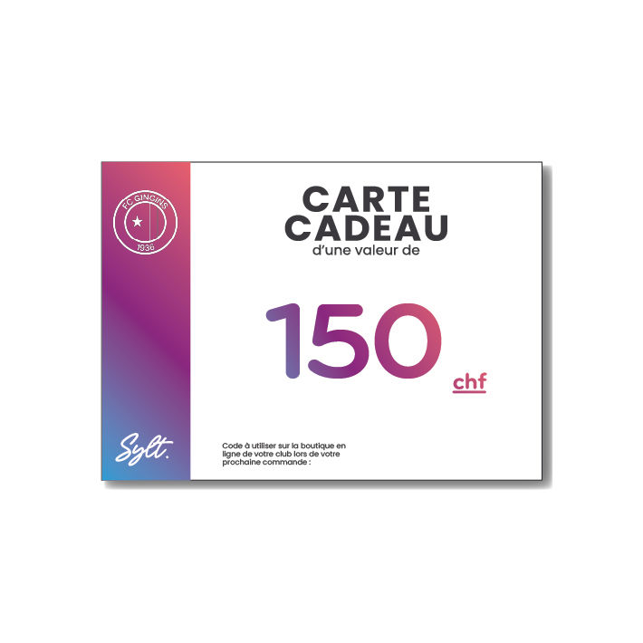 Miniature : FCG - Carte cadeau