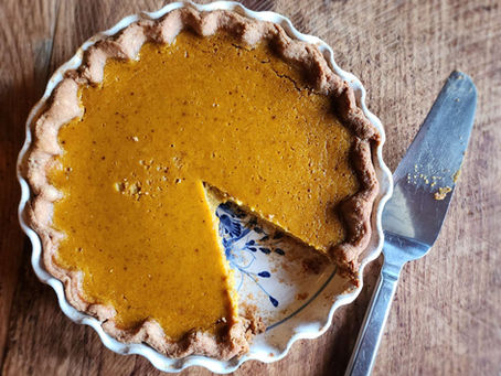 Flakey Lard Pie Crust & Pumpkin Pie from Scratch