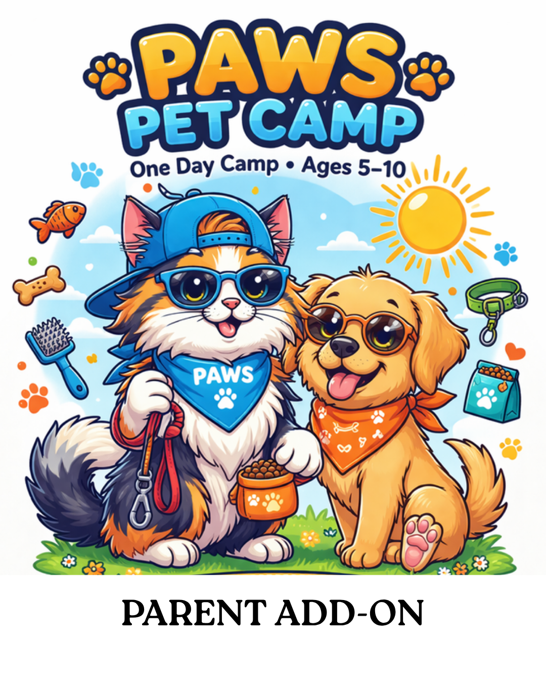 PAWS PET CAMP - PARENT ADD-ON
