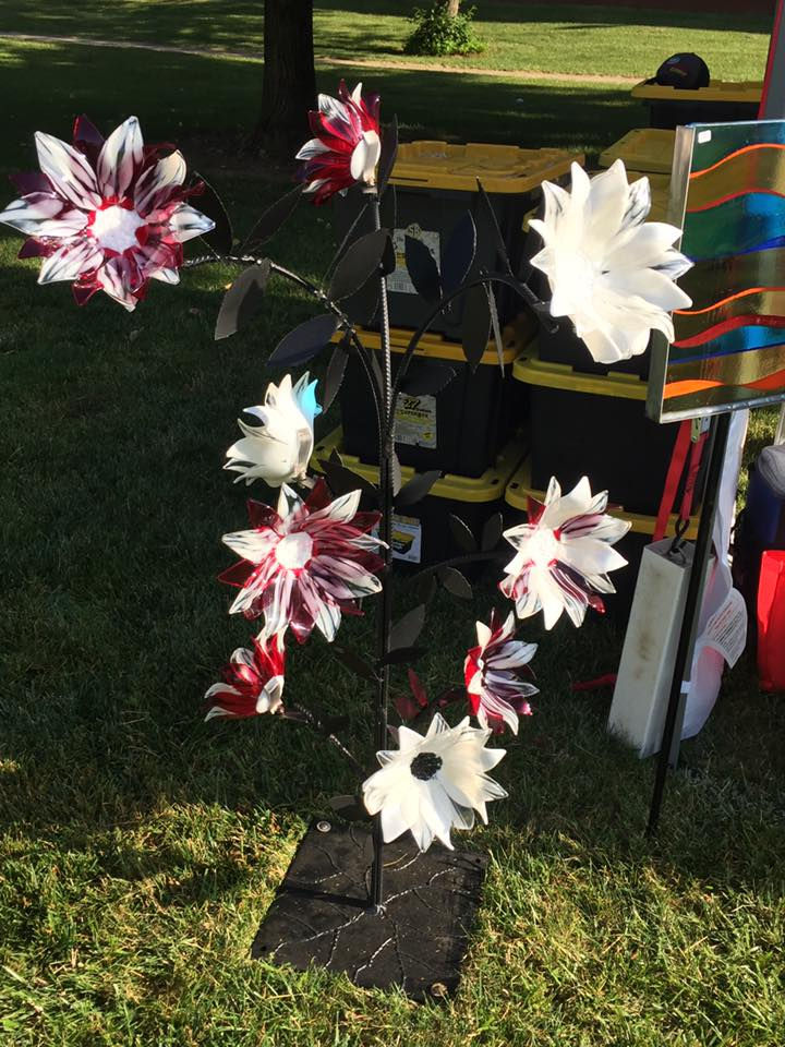 Glass Flower Tree- Small