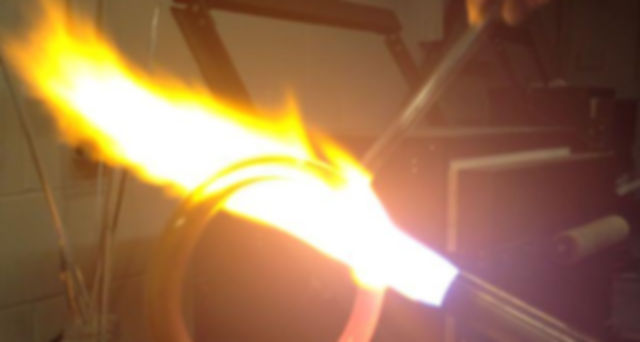 glassblowing donut