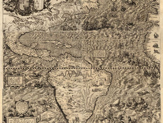 The Americas Map of 1562