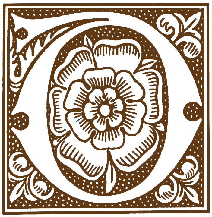Thumbnail: Rose Alphabet "D"