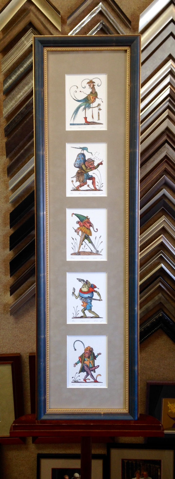 Five Untitled Designs (Macabre #1 - #5)