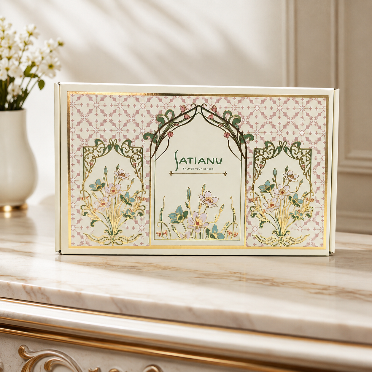 Floris Luxury Flower Diffuser & Candle Gift Set