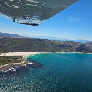 Cape Point nature reserve - cape peninsula scenic flight with africa sky runners